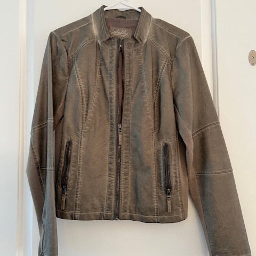 Selby Collection Faux Leather Jacket Size M - Excellent Condition, rarely worn
